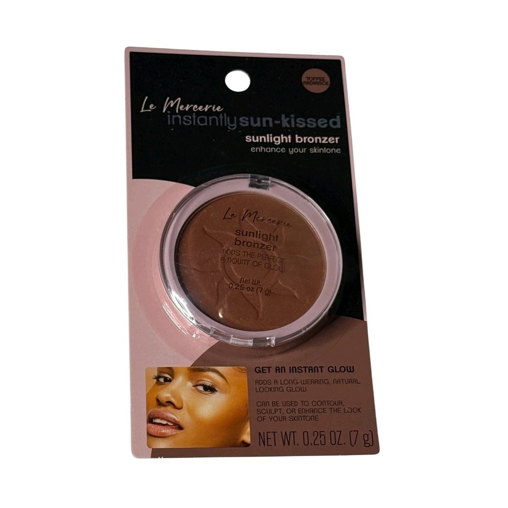 Le Mercerie Instantly Sun-Kissed Sunlight Bronzer Toffee Radiance 0.25oz New